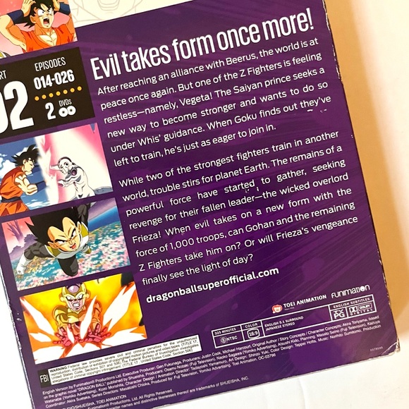 🏷️ Dragon Ball Super Part 2 DVDs - Picture 5 of 15